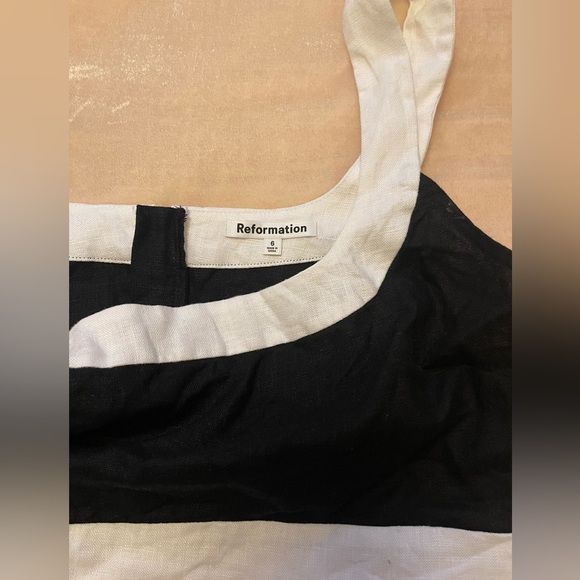 Reformation Robbie Linen Two Piece, Size 6, Worn Once - Picture 2 of 4